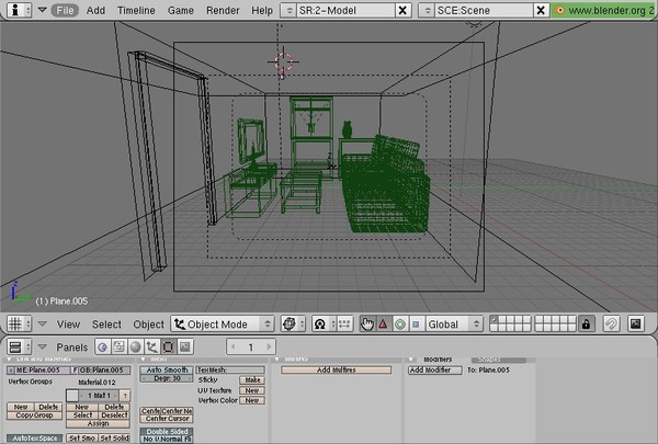 3d model livingroom - the livingroom by matthew colston